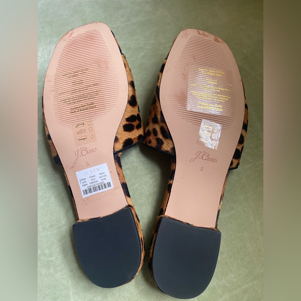 J. Crew Calf Fur Slide - Picture 5 of 5